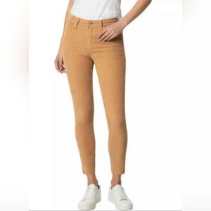 Joe’s Jeans the charlie highrise skinny ankle corduroy tan womens size 28